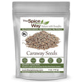 The Spice Way Caraway Seed - Whole (4 oz) key ingredient in harissa, great for rye bread, pickles, sauces and spice blends.