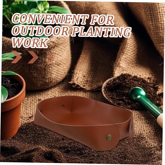 balacoo Gardening Tool Storage Box Portable Organizer for Outdoor Planting Multi Function Gardening Tool Holder Convenient Garden Tool Mat for Easy Organization