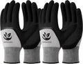 Trifabricy Garden Gloves for Women/Men - 6 Pairs Latex Gardening Gloves with Grip, Protective Work Gloves for Lawn Yard