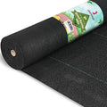 5oz Weed Barrier Landscape Fabric Heavy Duty, 3ft x 100ft Dual-Layer Premium Garden Landscaping Fabric, Ground Cover Weed Control Fabric Outdoor Weed Mat Garden Lawn Fabric