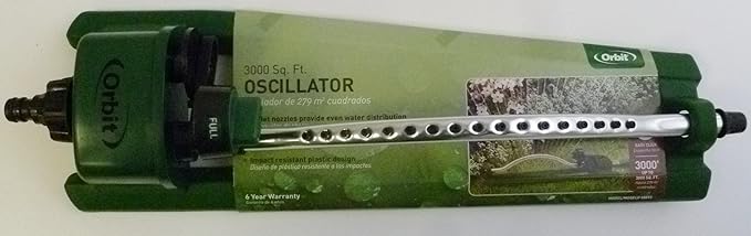 Orbit SunMate Oscillator Sprinkler, 3000 Square Feet (Pack of 4)