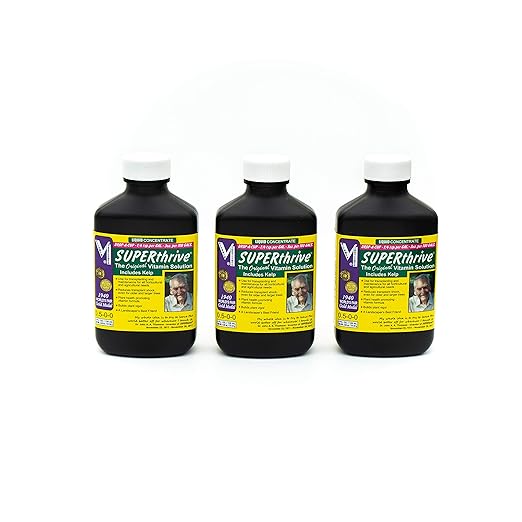 SUPERthrive Original Plant Vitamin Solution with Kelp for All Plants, 4 Oz. - 3 Pack