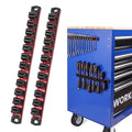 WORKPRO Magnetic Screwdriver Organizer and Wrench Organizer, Aluminum Rail Magnetic Tool Organizer, Tool Holder, Toolbox Organization, 24-Slot Screwdriver and Wrench Holder (Tools not Included)