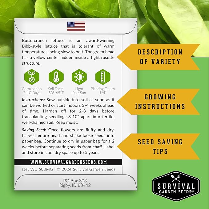 Tower Garden Seeds 15 Variety Collection - Heirloom Compact Vegetables & Herbs for Small Space, Patio, & Container Growing - Dwarf Garden Seed Variety Pack for Planting - Survival Garden Seeds