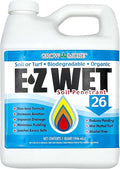 Grow More EZ Wet Soil Penetrant 26% - 1 Quart of Biodegradable Non-Ionic Surfactant - Soil Wetting Agent for Better Drainage & Liquid Aeration for Lawns, Nurseries, & Landscaping