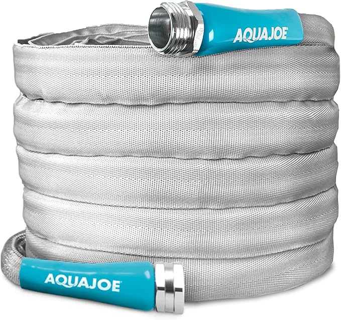 Aqua Joe 25 ft 5 in. FiberJacket Garden Hose