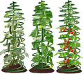 AMAGABELI Garden & Home 3 Pack Tomato Cages for Garden Plant Support 42" Stakes Metal Tower for Climbing Plants Vegetables Potted Plants Tomatoes Pea Bean Cucumber Flowers Outdoor