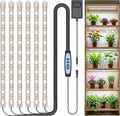 Kullsinss LED Plant Grow Light Strip, 36W 360 LEDs Grow Lights for Indoor Plants Full Spectrum with 6/12/16H Timer, 660nm/3000K/6000K Sunlike Grow Lamp for Seeds Starting Hydroponics Succulents