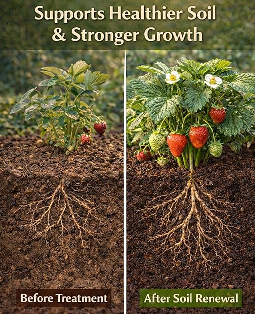 Soil Renewal – Humic & Fulvic Acid Soil Conditioner Concentrate Quart