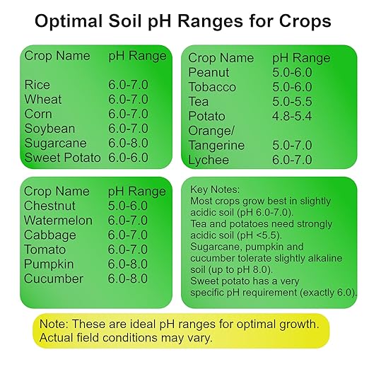 Soil Probe All-in-One pH/Moisture/Light Tester Digital Plant Care Soil Meter for Garden, Lawn, Farm, Indoor & Outdoor Use Promotes Healthy Plant Growth (Green ST-01) (Black)