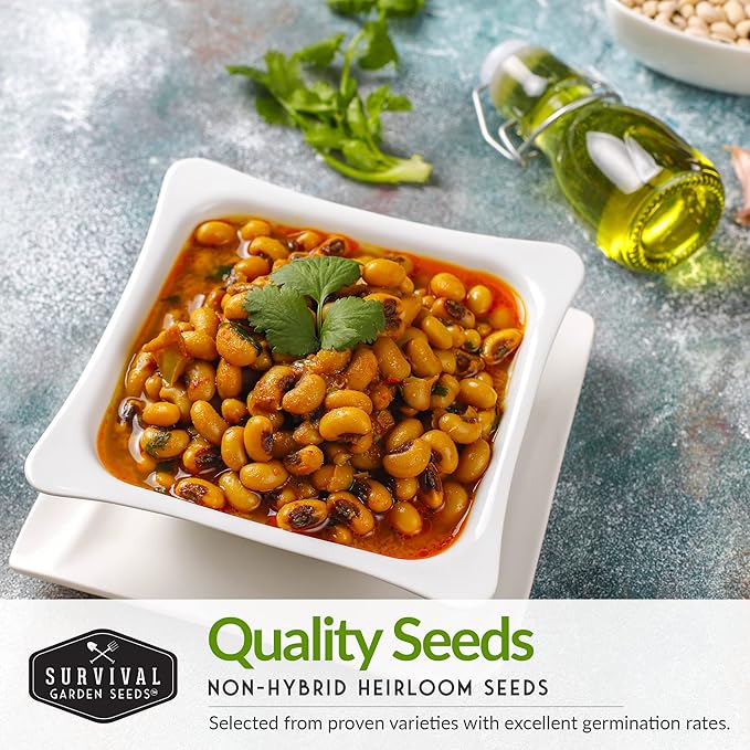 Indian Vegetable & Herb Seeds Variety Pack - 10 Heirloom Varieties for Planting, Kitchen Gardens, & Cooking - Includes Tulsi (Holy Basil), Methi (Fenugreek), & Eggplant - Survival Garden Seeds