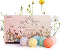 Wildflower Seed Bomb Gift Box – 6 Colorful Hand Rolled Seed Balls for Easy Gardening – Pollinator-Friendly, Made in The USA by Small Business – for Gardeners & Flower Lovers