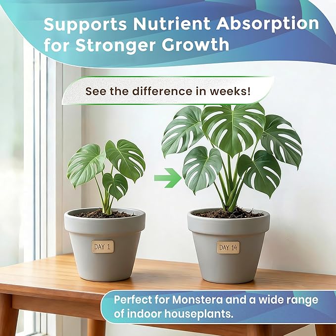 Professional Monstera Soil 8.2 Quarts Ready to Use, Premium Monstera Potting Mix for Indoor Plants, Peat Coco Coir Perlite Dolomite, Well Draining Soil for Monstera Plant Indoor Made in USA