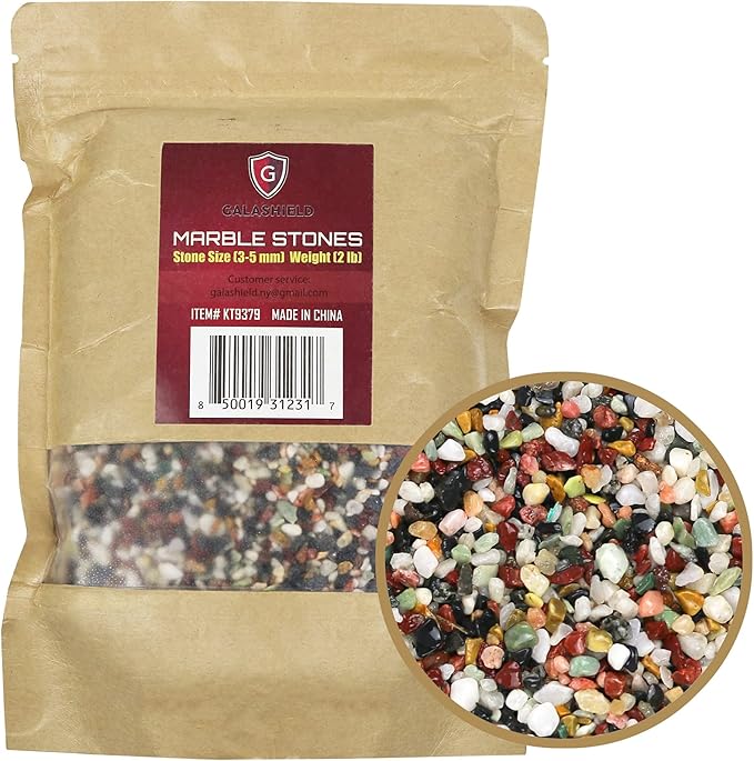 2LBS Bonsai Cactus Soil Potting Mix Succulent Rocks Pebbles for Plants Aquarium Pebbles for Fish Tank