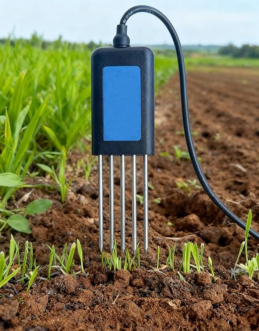 8 in 1 Soil Tester, Nitrogen, Phosphorus, Potassium Npk Tester, Ph, Moisture, Nutrient Conductivity, Ec Meter,High Accuracy Digital Sensitive,Soil Fertility Test