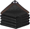 winemana Black Shade Cloth 40%, 8x10 FT Mesh Tarp - Garden Shade for Greenhouse, Patio, Vegetables, Plants Cover and Chicken Coops, Sun Shade Net for Outdoor Protection with Reinforced Grommets