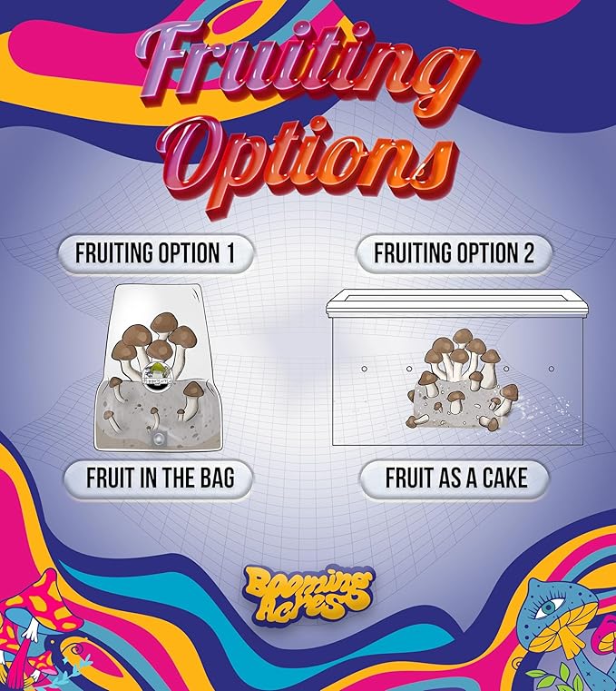 | The Magical 5lb All-in-One Mushroom Grow Bag | Mushroom Grow Kit | Harvest Your own Happiness | Discover The Magic of Growing Mushrooms - 5lb Grow Bag Mushroom Starter Kit