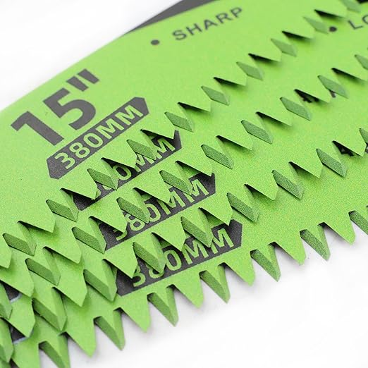 Japanese Teeth Reciprocating Saw Blade 9Inch - Saber Saw Blades Wood Pruning, 10pcs Curved Edge 6TPI for Tree Trimming, Wood/PVC Pipe Cutting