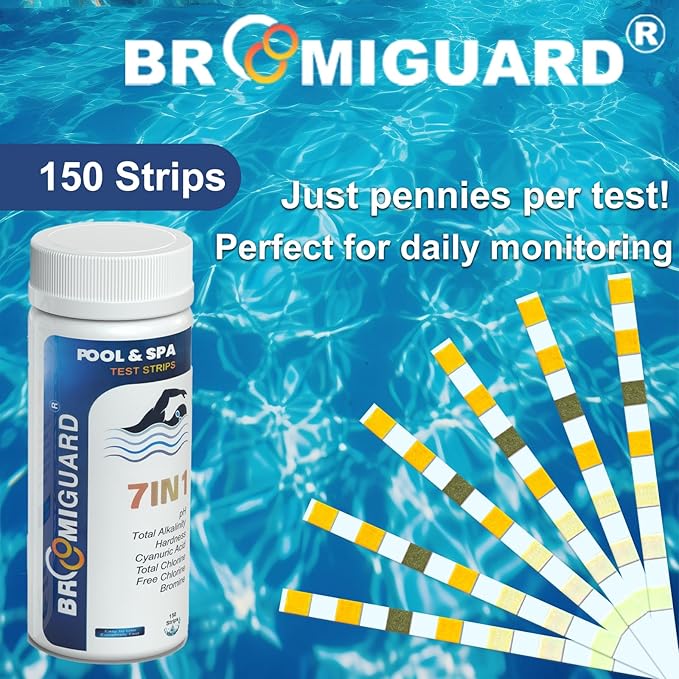 pH Test Strips (150 Strips) – Accurate & Fast pH Testing for Water, Urine, Saliva, Pool, Soil, Cosmetics – Reliable Color Chart for Precise Results