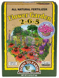 Down To Earth All Natural Fertilizers Organic Flower Garden - Plant Food for Blooming Annuals, Perennials and Flowering Shrubs 2-6-5, 5 lb