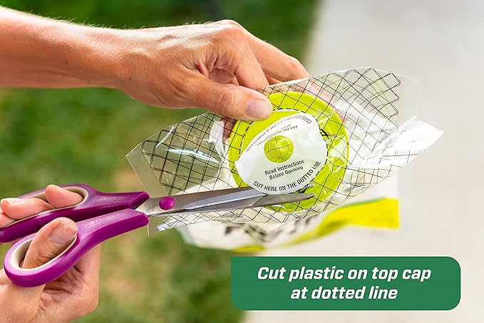 RESCUE! Big Bag Fly Trap – Disposable, Outdoor Use - 6 Traps