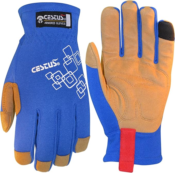 Cestus 6013, Blue Work Gloves (1,3,12,120 Pairs)