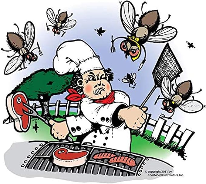 Flies Be Gone Fly Trap - Reusable Container with Patent Pending Screw Lid – Protein-Powered Attractant KM34 Fly Attractant - for Outdoor Home and Commercial Use (50 Traps)