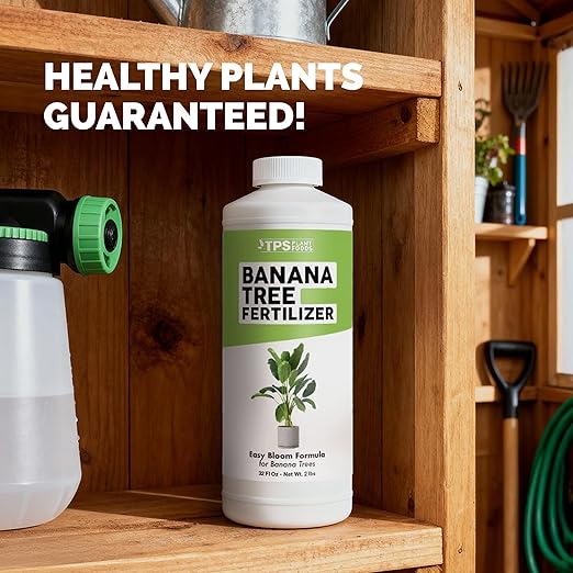 Banana Tree Fertilizer – Liquid Fertilizer for All Banana Tree Varieties, Supports Growth & Fruiting, 32 oz