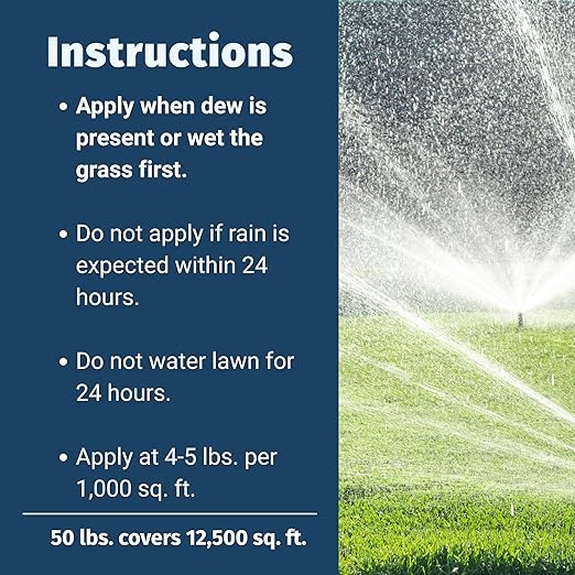 Lesco Fertilizer Plus Herbicide, Weed and Feed, 18-2-3