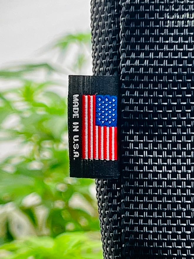 Grow Bag 7 Gallon, Planting Pots - Colorful Plant Grow Bags Pots Gardening Vegetable - Air Pruning Mesh Fabric Plant Container - (Black/ODGreen)