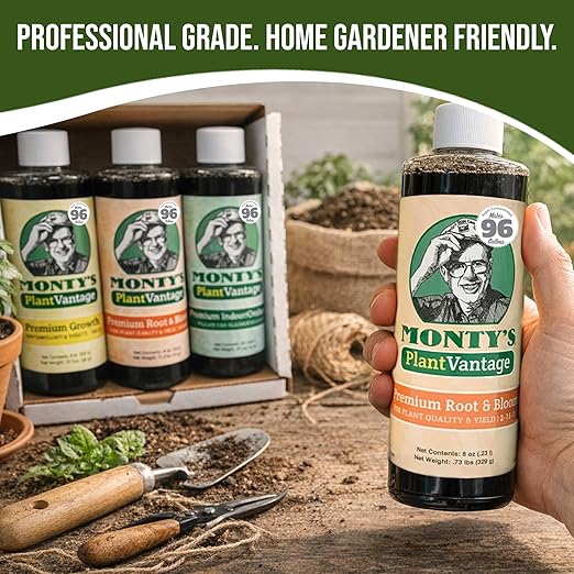 PlantVantage Concentrated Plant Fertilizer Bundle – Liquid Plant Food and Fertilizer for Strong Roots, Stems, and Larger Leaves – Root & Bloom, Indoor/Outdoor, and Premium Growth – 3-Pack, 8 oz Each