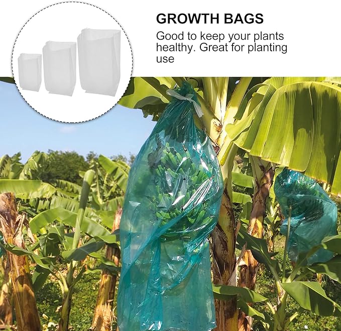 FAVOMOTO 300pcs Non-Woven Plant Growing Bags Nursery Seedling Pouches with 3 Sizes (10x12cm, 16x18cm, 20x22cm) for Tree and Vegetable Growth, Lightweight Reusable Garden Grow Bags