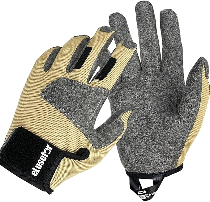 Dexterity Upgraded Utility Gloves – Seamless Wrap-Fingers Design & Knuckle Touchscreen Capability