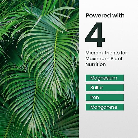 Palm Tree Fertilizer - 32oz Plant Food for Palm Tree. Rich in Micronutrients for Lush Growth, Easy to Use and Water Soluble for Stronger Roots, Healthy Trunks & Vibrant Leaves