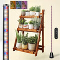 Grow Lights for Indoor Plants with Timer, Full Spectrum Grow Lights with 192 LEDs, Vertical Plant Light, Standing Plant Lamp, 60", 5 Level Dimmable