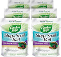 Garden Safe Brand Slug & Snail Bait Granules, 2 Pounds, Slugs & Snails Begin to Die Within 3 to 6 Days, Can Be Used Around Pets & Wildlife, For Lawns, Gardens & Greenhouses, 6 Pack
