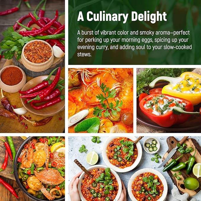 15 Sweet & Hot Peppers Seeds Variety Pack Jalapeño, Serrano, Cayenne, Bell, Habanero, Cubanelle, Big Red & More Hot & Sweet Heirloom Non-GMO Peppers Collection Survival Garden Seeds