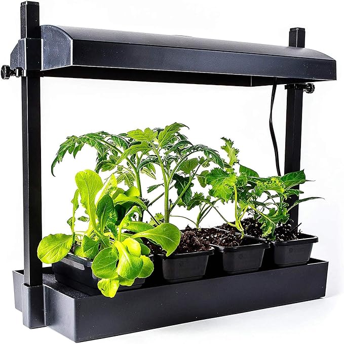 SunBlaster SL1600218 LED Indoor Micro Growlight Garden Home Growing Kit, Black