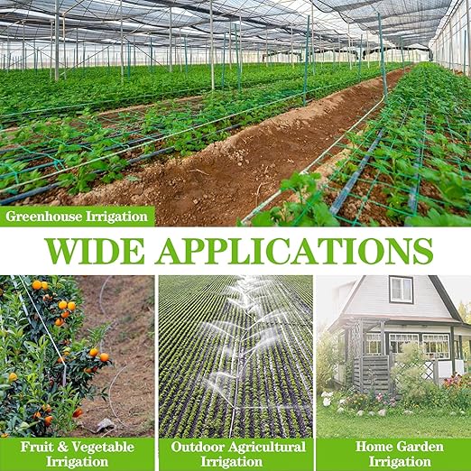50 PCS Drip Irrigation Barbed Elbow Fitting Kit for 3/4 Inch Tubing (OD 20MM) Drip Irrigation Connectors Elbow Drip Line Barbed Connector .77" ID Drip Irrigation Sprinkler System