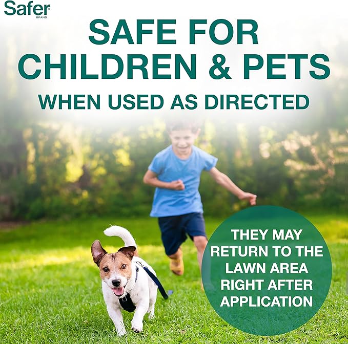 Safer Brand Lawn Restore Natural Lawn Fertilizer - 9335SR - Non-Burning Fertilizer - 9-0-2 NPK - Use for Healthy Grass - Covers up to 5,000 Sq Ft