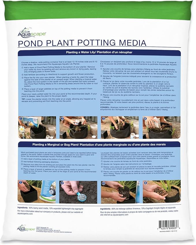 Aquascape Pond Aquatic Plant Potting Media, 432 Cubic inches | 89003