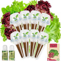 Salad Greens Mix Seed Pod Kit for Aerogarden, 8-Pods Hydroponic Refill Pack, Compatible with All Indoor Gardens, Includes Grow Sponges, Plant Food, Grow Anything Seed Pod Kit, 8-POD