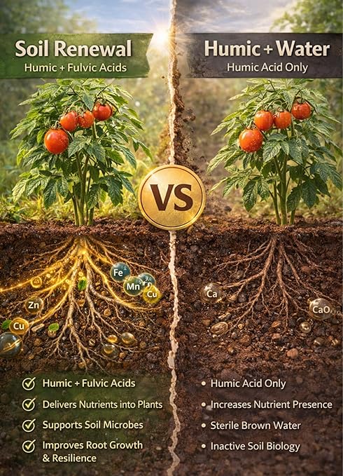 Soil Renewal – Humic & Fulvic Acid Soil Conditioner Concentrate Quart
