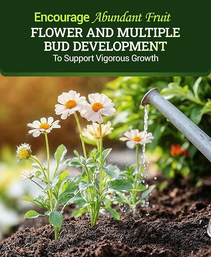 FoxFarm Tiger Bloom Liquid Plant Food - Phosphorus Fertilizer for Buds, Blooms & Flowering - Supports Soil & Hydroponic Systems - High Micronutrient Formula with 2-8-4 Nutrient Ratio - 2.5 Gallons