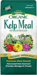 Espoma Organic Kelp Meal 1-0-2 Plant Food and Soil Conditioner; All-Natural Cold-Water Seaweed from The Atlantic Ocean with no fillers or additives. 4 lb. Bag Pack of one