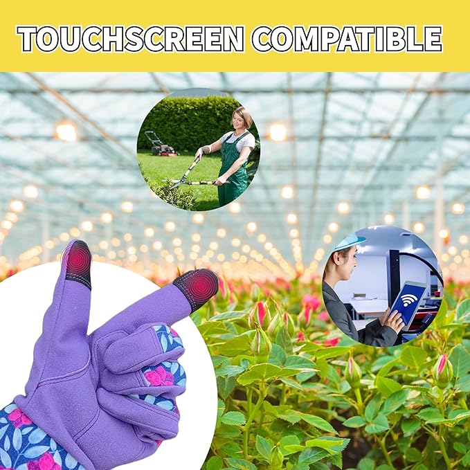 Long Gardening Garden Gloves,Thorn-proof&Puncture Resistance Rose Cactus Gauntlet Glove for Gardener,Gifts