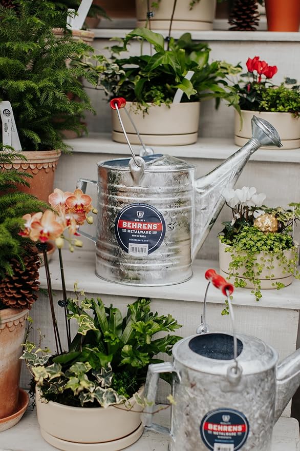 Behrens 2.5 Gallon Hot Dipped Steel Watering Can