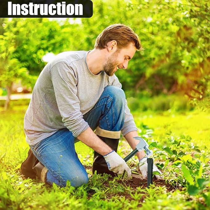 150 PCS Plastic Landscape Stakes, 10 Inch Plant Support Lawn Stake Heavy Duty for Landscaping and Garden