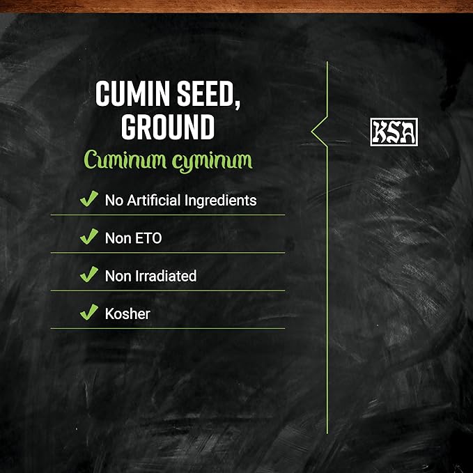 Frontier Co-op Ground Cumin Seed, 1-pound Bulk Bag, Rich, Warm, Complex Earthy Spice Flavor, Kosher