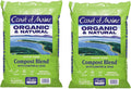 Coast of Maine Quoddy Blend, 1 cu ft (Pack of 2) Organic and Natural Compost Blend with Lobster and Crab - Improves and Revitilizes Soil